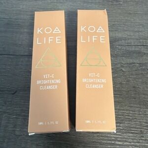 Koa Life Vitamin C Brightening Cleanser 2 Pack 50mL Each